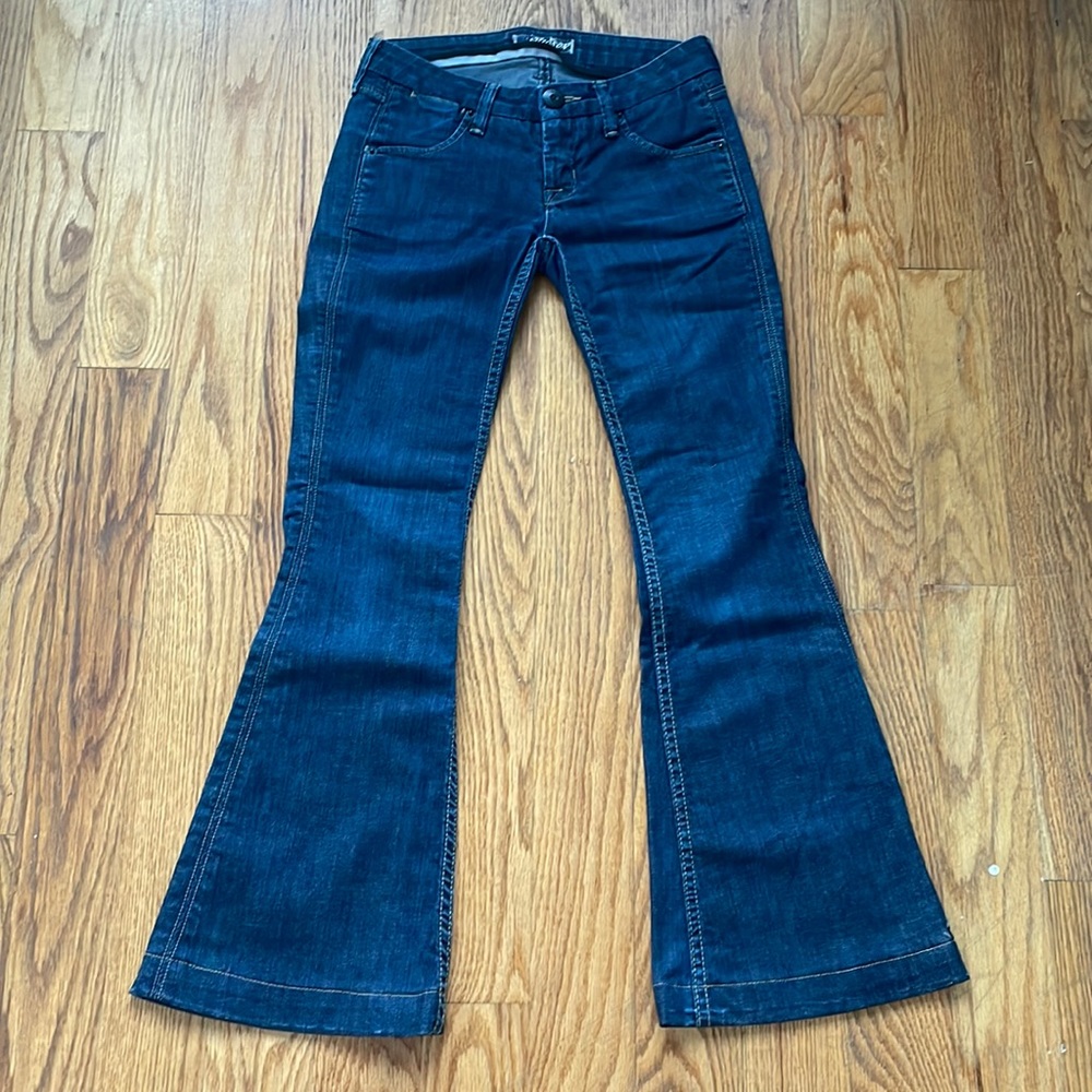 Vintage Hudson Reilly Low-Rise Flare Jeans